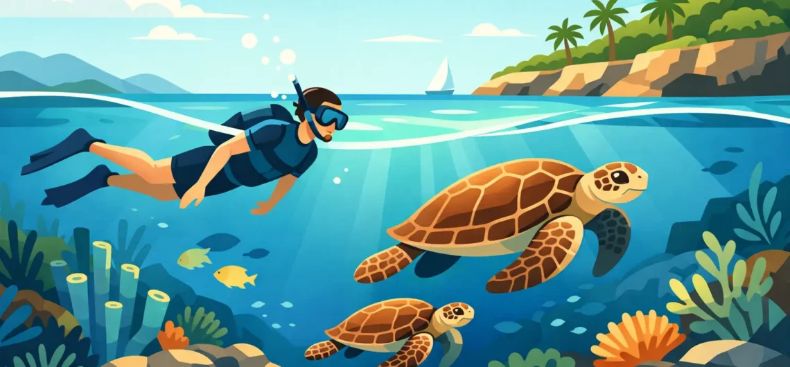 Best Snorkeling With Sea Turtles in Curaçao