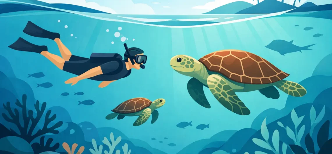 Is Swimming With Sea Turtles Safe?