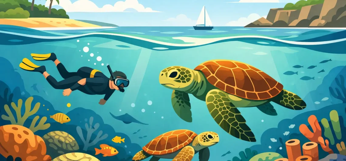 Sea Turtle Snorkeling Curacao: Best Spots